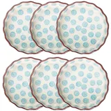 Tranquillo Tarteletteform Retro, blau 11cm