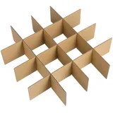 Healvian Karton-Umzugskarton-Trennwände 6 Stück 33.5X8 Zoll Pappe Trennwände Für Sicheren Transport Und Schutz Von Gläsern Geschirr Und Lieferung