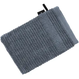 VOSSEN Tomorrow Waschhandschuh 22 x 16 cm dunkelgrau