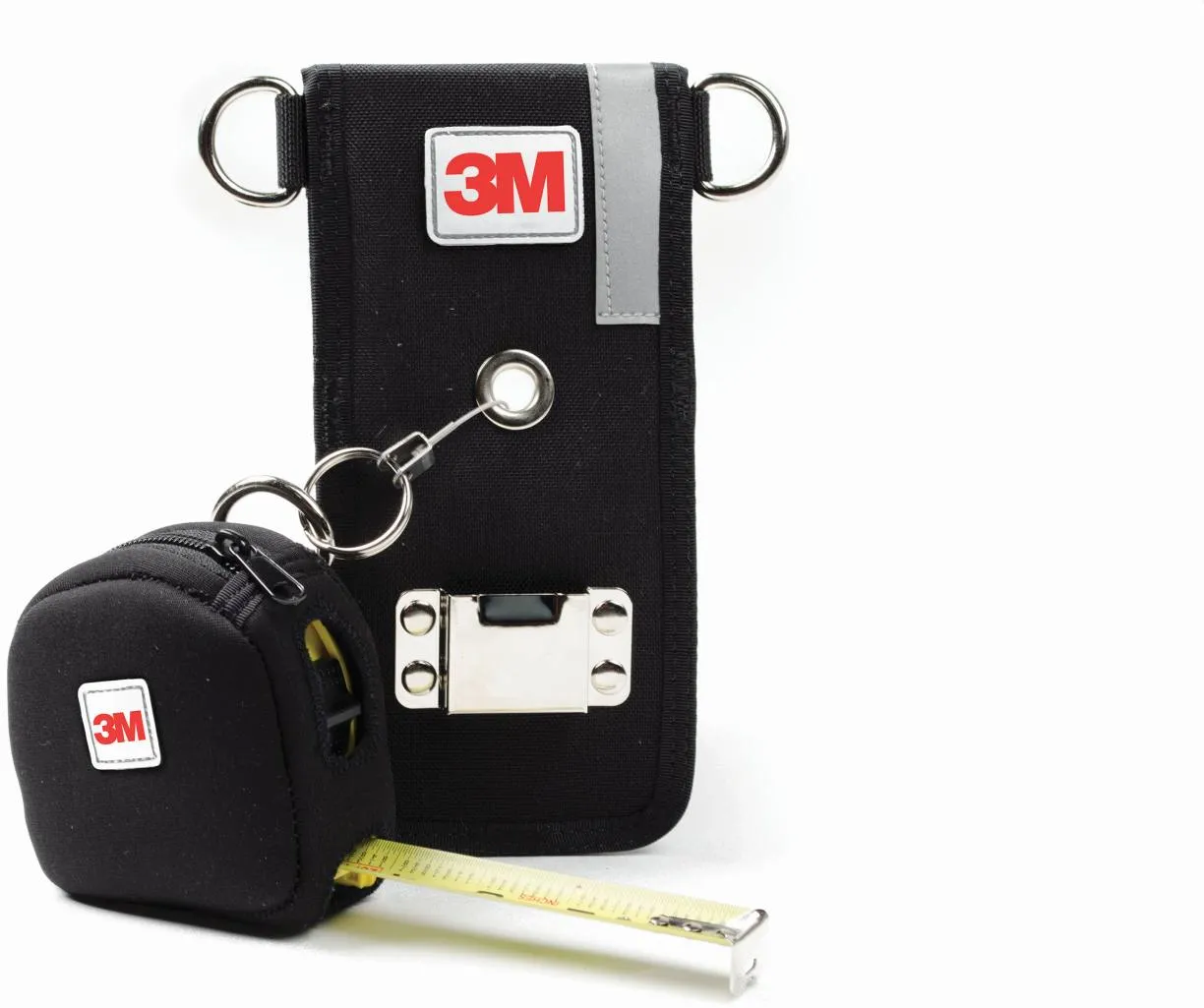 3M DBI-SALA Maßband-Holster-Set aus Holster 1500098 zur Befestigung am Gürtel und Maßband-Hülle 1500099 (7,5 m), M