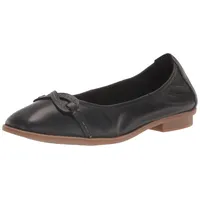 Clarks Damen Lyrical Rhyme Ballerinas, Schwarz Leder, 41.5 EU Weit - 41.5 EU Weit