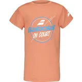 Babolat Exercise Graphic Kurzarm-t-shirt - Vibrant Orange Hthr - 8-10 Jahre