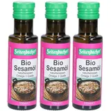 Seitenbacher Bio Sesam Öl, ungeröstet x3 3x100 ml