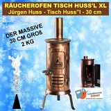 JÜRGEN HUSS RÄUCHERKERZENOFEN TISCH HUSS'L XL NEUDORFER RÄUCHEROFEN - HUSSL OFEN