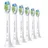 Optimal White Aufsteckbürste weiß HX6066/87 6 St.