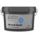 Schöner Wohnen FARBE Effektfarbe Trendstruktur Metall-Optik, silberfarben, 1 l