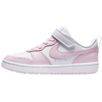 Nike Kurze Borough Low 2 Little Kids Shoes, White Pink Foam, 34 EU - 34 EU