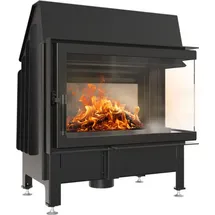 Kratki ZIBI Kamineinsatz Stahl Schwarz