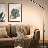 LED Stehlampe, Stehleuchte, Schwanenhals Leselampe, Einstellbare Standlicht, 360°Verstellbar, für Arbeitszimmer, Wohnzimmer, Schlafzimmer, Büro