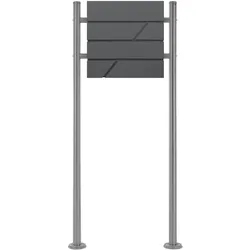 ML-Design Standbriefkasten Postkasten Briefkasten Briefkasten mit Ständer Mailbox