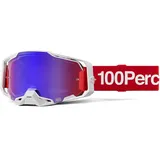 100% Armega Corbin Crossbrille verspiegelt Rot/Weiß Rot/Blau Verspiegelt