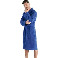 Carlo Colucci Bademantel »Vito, in Royalblau & Gr.: XL