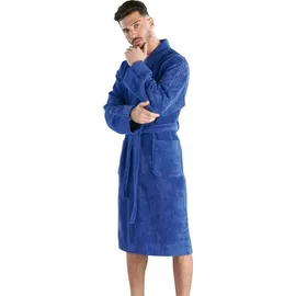 Carlo Colucci Bademantel »Vito, in Royalblau & Gr.: XL