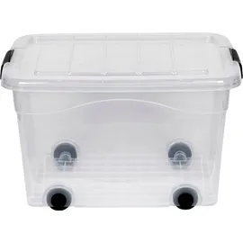 Kreher Rollbox Set 20 + 40 Liter 2-tlg. transparent