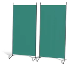 GRASEKAMP Stellwand 85 x 180 cm grün 2 St.