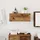 vidaXL Bad-Wandschrank 80 x 25 x 30 cm Holzwerkstoff Altholz-Optik