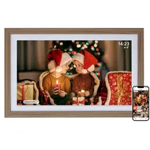 Rollei Smart Frame WiFi 212 Digitaler Bilderrahmen 21,5 Zoll Frameo Digital Photo Frame 1920x1080 IPS Touchscreen 32GB Speicher Holzoptik Eiche Digitaler-Bilderrahmen-Digital-Elektronischer-Fotorahmen