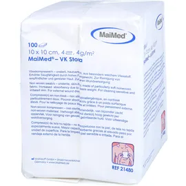 Maimed Vlieskompressen 10x10 cm 4fach unsteril