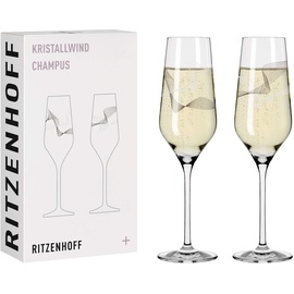 Ritzenhoff & Breker RITZENHOFF Champagnerglas 250 ml – Serie Kristallwind