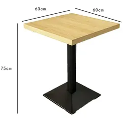 360Home Gastronomiemöbel Cafe Bar Restaurants Hotel Einrichtung  Tisch 60*60*75cm