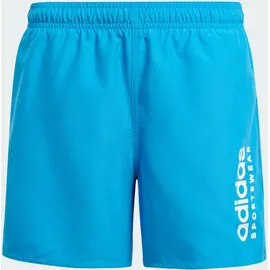 Adidas Sportswear Essentials Logo CLX Kids Badeshorts Bright Blue / White 128