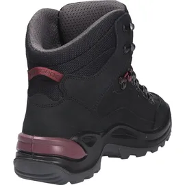 Lowa Renegade GTX Mid Damen Schwarz/Pflaume 41