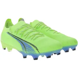 PUMA ULTRA ULTIMATE FG/AG Damen Fußball-Schuhe mit integrierter PWRPRINT-Technologie Trainings-Schuhe 106898 01 Neongelb - 40 1/2