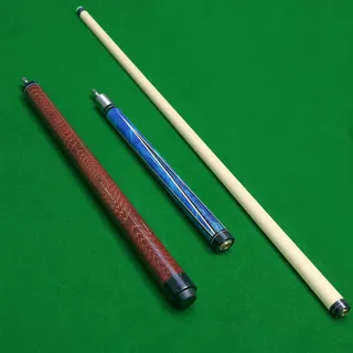 ASMPCUE Pool Queue, Heavy Hitter Jump Break Billard Queue 20/23~25oz für Explosive Breaks und Mühelose Sprünge, 3-teilig, 14mm Bakelit-Spitze Kanadischer Ahornholz für Professionelle Billardspieler