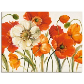 Artland Wandbild »Mohnblumen I«, Blumen, (1 St.), orange