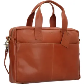 Burkely Vintage River Aktentasche Leder 41 cm Laptopfach braun