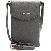 Lazarotti Bologna Leather Handytasche Leder 10 cm grey