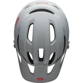 Bell Helme 4Forty MIPS 58-62 cm cliffhanger matte/gloss dark gray/crimson 2022