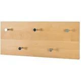 Haku-Möbel Haku Wandgarderobe Toledo Holz Braun Buche
