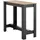 Stella Trading Bartisch Modesto 50 x 103 x 115 cm Schwarz/Eiche Artisan