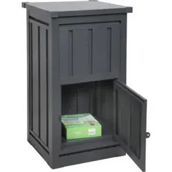floraworld Paketbox B63 x H55 x T109 cm anthrazit