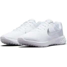 Nike Revolution 6 Next Nature Damen white/pure platinum/metallic silver 36