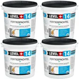 LEVEL+ Fertigspachtel 100 kg Glättmasse Super-Finish L+14