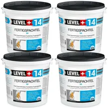LEVEL+ Fertigspachtel 100 kg Glättmasse Super-Finish L+14