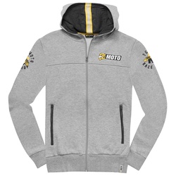 FC-Moto Effortless Zip Hoodie, grau, Größe M für Männer