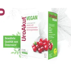 BIOGELAT UroAkut D-Mannose plus Cranberry Granulat VEGAN