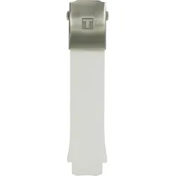 Tissot - Silikon T-touch Solar Lady Silikon, Weiss, Stahl Schnalle T603035117 - weiß