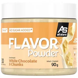 ALL STARS Flavor Powder White Chocolate & Chunkse 90g 90 g Pulver