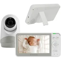 KIKKABOO Babyphone Rhen Kamera, 5 Zoll Display ECO-Modus Schlaflieder