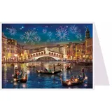 Richard Sellmer Verlag Postkarten Adventskalender "Venedig"