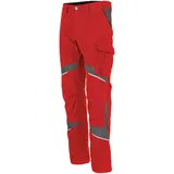 Kübler Damenhose ACTIVIQ cotton+ mittelrot/anthrazit Form 2550 Größe 34