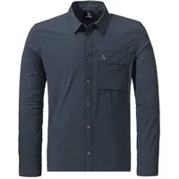 Schöffel Herren Hemd Shirt Style Dunajec MNS, navy blazer,