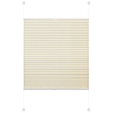 MY HOME Plissee zum Klemmen, Blickdichtes Faltrollo, Alle Montage-Teile inklusive, EASYFIX Plissee verspannt mit zwei Bedienschienen, Beige, 50 x 130 cm (BxH)