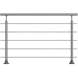 DOLLE Geländer-Set PS 010 150 cm Aluminium