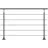 DOLLE Geländer-Set PS 010 150 cm Aluminium