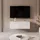 idohome TV-Lowboard 100x36x40 cm Weiß Holzwerkstoff